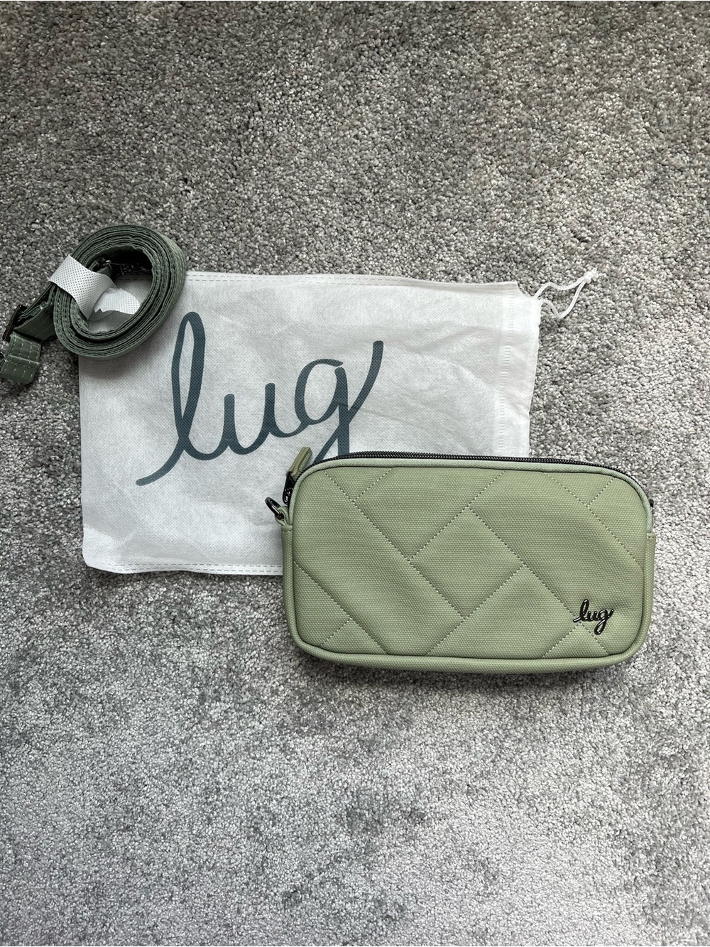 Lug coupe xl Matt luxe sage NWOT